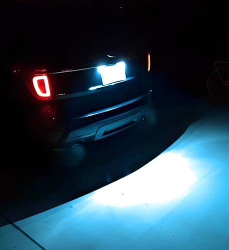 Kit completo de luz LED para matrícula color azul hielo miniatura 7