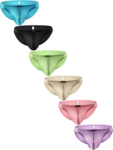 Men's Stretch Briefs Soft Bikini Comfortable Underpants