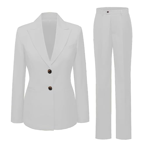Women's Suiting Work Suit for Office Pant Suits for Women Dressy Pantsuit Women Suits 2 Piece Set Business