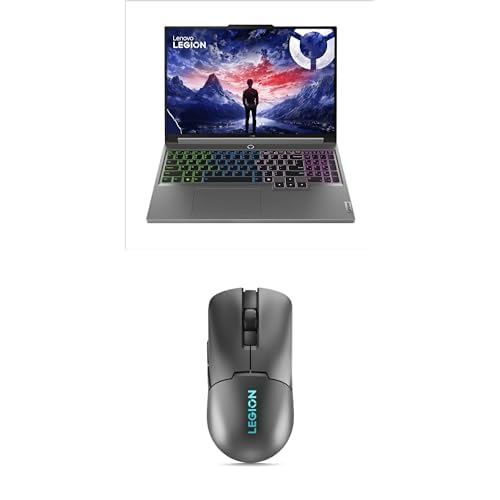 Image of Lenovo Legion 5i Gaming Laptop, GeForce RTX 4070, 16 inch Display, Intel Core i7, 32GB RAM + Legion M600s RGB Gaming Mouse, 19,000 DPI, 6 Buttons, 70Hr Battery