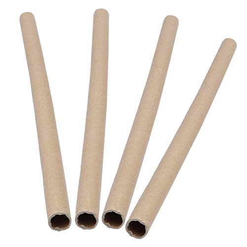 HOODANCOS DIY Paper Tube Craft 4pcs Cardboard Tube for Kids Classroom Paper Packaging