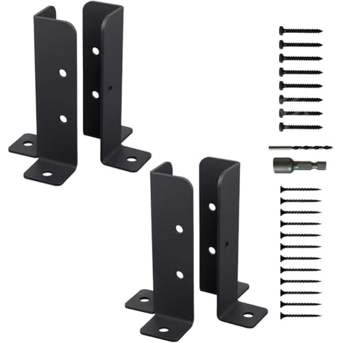 Support de montage pour terrasse et pergola réglable en acier - 2