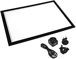 PURElite A3 LED Ultra Wafer Thin Light Box- with Adjustable Natural Daylight Effect, CFPL23 , Black