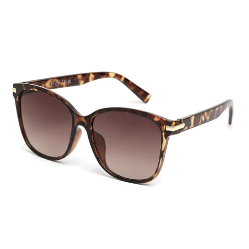 Women's Injected Sun Glasses Oval Sunglasses