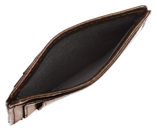 Image of WildHorn Leather Card Holder for Men & Women (Tan Crunch)