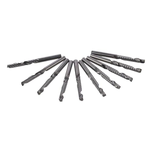 Image of End Mill Bits 10pcs Single Flute CNC PVC MDF Durable Cutting Tool