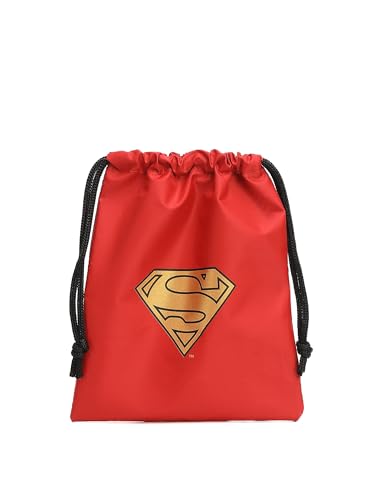 Image of New title - inchFur Jaden Superman Rain Cover For Backpacks with Pouch For Storage | Waterproof Dustproof Rain Cover Bag with Elastic Adjustable | Upto 50L (Red)