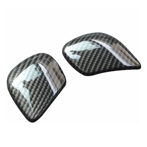 Garniture de couvercle tête pommeau anti-rayures en carbone pour Jetta et Passat CC