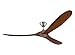 Monte Carlo 3MAVR70BSKOA Maverick Max Energy Star 70'' Outdoor Ceiling Fan with Remote Control, 3 Balsa Wood Blades, Brushed Steel
