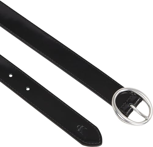 Calvin Klein Jeans Ceinture Femme Classic Round Lthr Belt25Mm Cuir Cognac 65 cm - vue 5