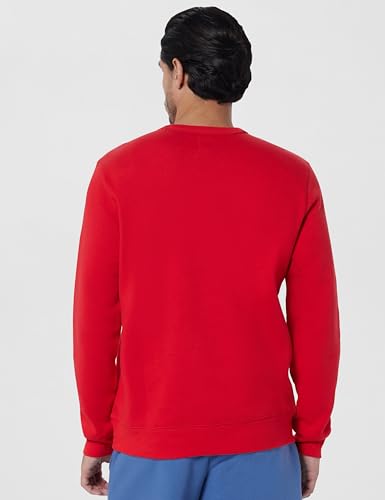 Image of Gap Men Embroidered Standard Fit Crew Full Sleeve Sweatshirt
