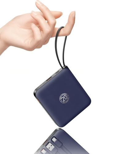 VRURC Portable Charger for iPhone, 10000mAh 22.5W Fast...
