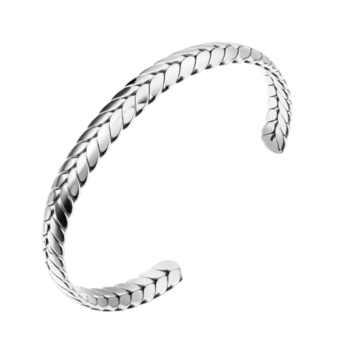 Bracelet pour hommes et femmes pour couples ZWCHGJ - Jonc ouvert rond tendance