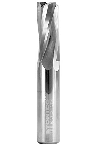 Fraise en carbure monobloc YONICO 35361-SC, l'excellence du fraisage CNC à trois cannelures