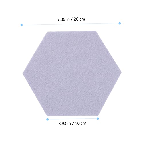 Paneles Acústicos Hexagonales ibasenice 12pcs Paneles Absorbentes de Sonido Autoadhesivos para Pared, Material Resistente al Fuego de Alta Densidad para Estudios Ktv y Uso en Casa miniatura 5