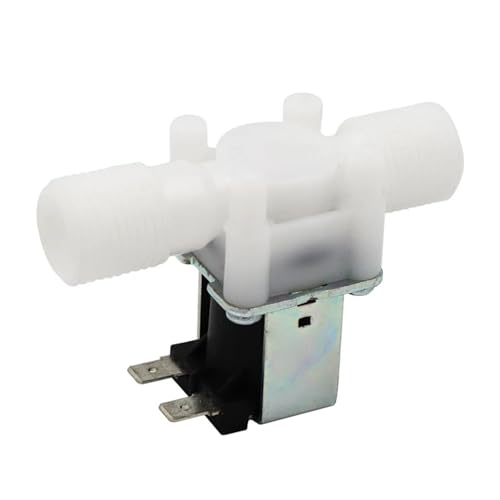 Électrovanne 220V AC 1/2 pouce plastique interrupteur eau normalement fermé