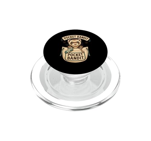 Hurón Pequeño Travieso PopSockets PopGrip para MagSafe