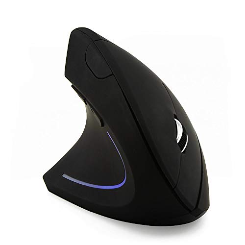 Ai5G Left Hand Mouse Vertical Mouse Wireless Computer Mice Ergonomic 2.4Ghz Mice (Wireless Mouse)