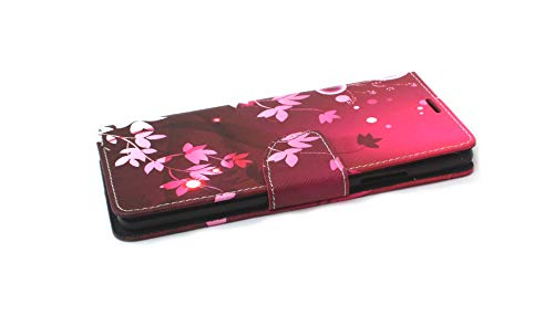 Image of Sharp Icon flip Cover for Oneplus 11R 5G Designer Fancy Printed Wallet flip case Cover - Red Flower