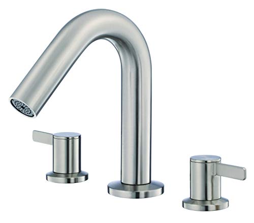 Gerber D300930BNT Amalfi Two Handle Roman Tub Trim Kit, Brushed Nickel