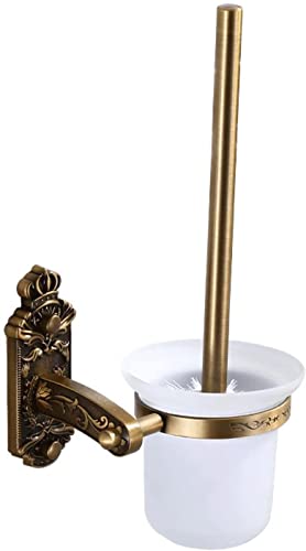 Brosse de toilette murale avec support compact pour libérer de l'espace au sol