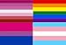 Produktbild Sturm- und Leuchtturm-Flaggen, 152 x 91 cm, LGBT Flags (Pack 4)
