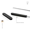 triangle Silicone Tips for Tweezers, Black - 11.8 in. (30 cm) - Protects Non-Stick Cookware & Sensitive Surfaces - Made in Germany #1