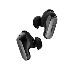 Bose QuietComfort Ultra Earbuds 2nd Gen Wireless Noise Cancelling Earbuds with Mic Immersive Audio USB C Charging Up to 6 Hours Battery IPX4 Rating Black