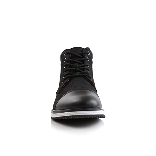 Image of Ferro Aldo Men's Chukka Sneaker Boot | Casual Cap Toe Ankle Boot Hybrid with Lightweight Sole |