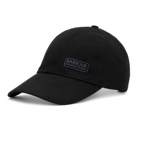 Image of Barbour International Men's Norton Drill Baseball Cap Black 2