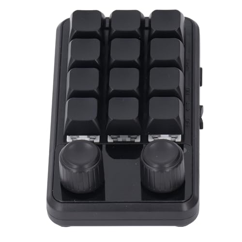 Clavier de jeu mécanique 12 touches interrupteur bleu macro programmable RVB - 2