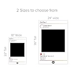 DesignThatSign Photo Frame Cutout, Great for Birthday, Graduation, Bridal Shower Events, Social Media Template, Customize with Your info 2 Sizes to Choose - Image 3