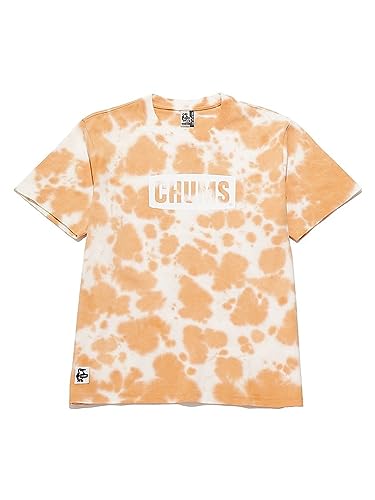 [チャムス] Tシャツ Logo T-Shirt メンズ Orange Tie-Dye L