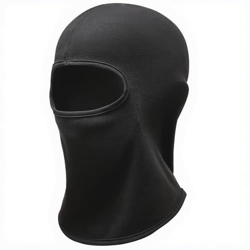 Kids Balaclava Ski Mask Winter Windproof Fleece Full Face Mask for Boys Girls Neck Warmers Ear Muffs Hats for Cold Weather (US Age 4 Years 12 Years Black)