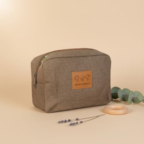 Image of abracadabra Everyday Essentials Diaper Bag For Mother, Maternity Bag for Newborn Baby, Waterproof and Multipurpose, (37 x 14 x 28 cm) - Pebble Grey