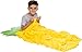 Silver Lilly Food Shaped Sleeping Bag Blanket - Novelty Wearable Plush Fleece Throw Blanket for Kids and Adults (Pineapple)
