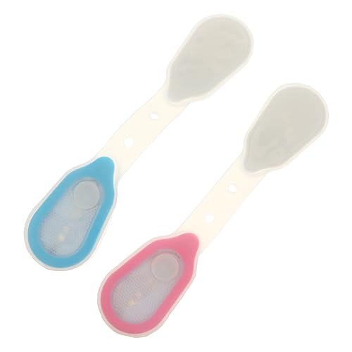 BESPORTBLE 2pcs Portable Backpack Clip Lights LED Night Safety Lights for Outdoor Running Hiking and Camping Activities Durable and Versatile for Hats Pockets and Vests