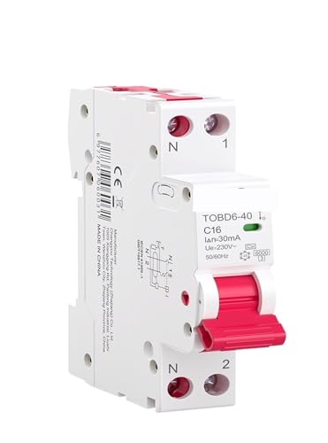 Interruptor DPN 6KA tipo A de 18 mm con curva BC y protección de fugas de corriente
