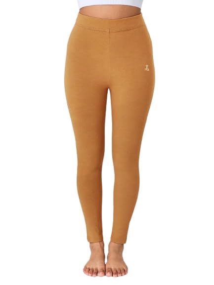 attidude Women’s Ankle Fit Leggings | 95% Cotton 5% Elastane | Knitted Single Jersey | 185 GSM | Stretchable, Breathable & Comfortable Legging-picture-13