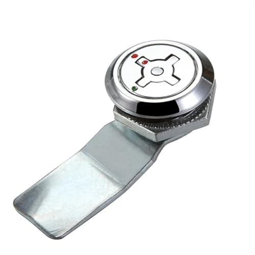 Zinc Alloy Rotary Tongue Lock Industrial Cabinet Lock MA017 1Pcs(MA017-1)