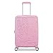 American Tourister Minnie Mouse Carry-On Luggage - Airline Approved, Durable Hardshell with RightHeight Adjustable Handle - Expands 1.5in - Roll Confidentially with Dual 360 Spinner Wheels