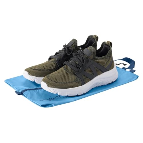 Eagle Creek Pack-It Isolate Shoe Sack - Breathable Shoe Sack for Travel - Lightweight & Portable - Washable - Water-Resistant - Easy-Grab Zipper - Top Handle - Blue Dawn3