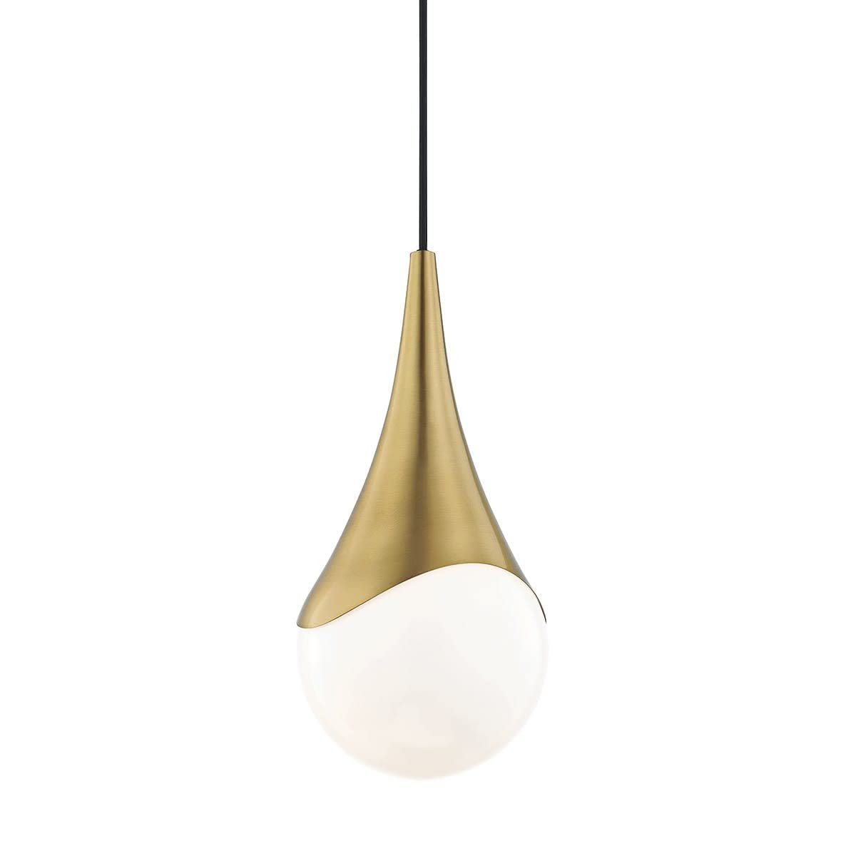 Mitzi H375701S-AGB Ariana Pendant, Brass
