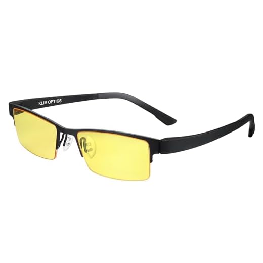 KLIM Optics - Gafas para ordenador anti luz azul + Evita la fatiga ocular + Gafas gaming para PC, Móvil TV, Tablet + Alta protección + Potente filtro de luz azul 92% + Anti UV + NUEVA VERSIÓN 2023