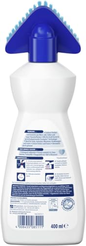 Dr. Beckmann Polster Flecken-Bürste, Flüssigkeit | Polsterreiniger gegen hartnäckige Flecken und Gerüche auf Sofas, Autositzen etc. | inkl. praktischem Bürstenapplikator | 400 ml