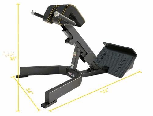 Mim Usa Commercial Roman Chair Hyperextension Bench | Professional Back Extension #TOP4