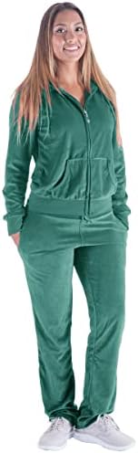 Yasumond Velour Tracksuit Womens 2 Pieces Joggers Outfits Jogging Sweatsuits Set Soft Sports Sweat Suits Pants