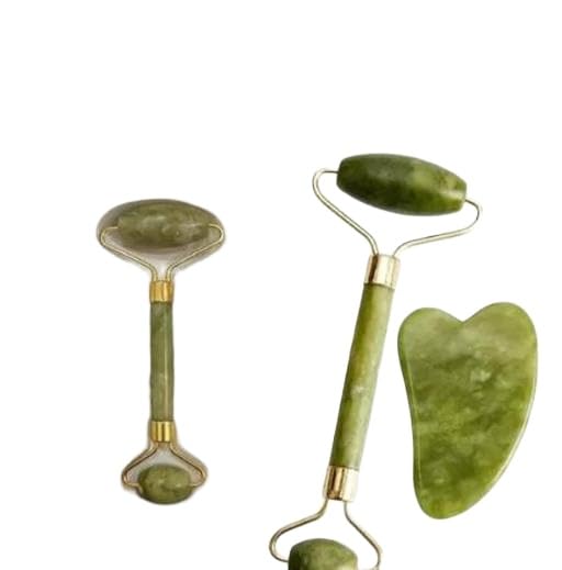 Face Roller & Gua Sha Set - Facial Beauty Tools for Skin Carefuly, Face Roller Massager for Relaxation, Eye & Neck Massage, Body Muscle Relief, Fine Line and Wrinkle Reduction (Multicolor|KHO-P139