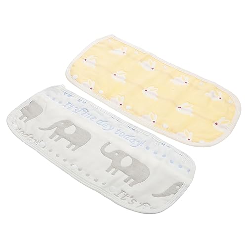 JOINPAYA 2個 よだれかけ ベビーバス 女の げっぷ布 男の子のもの お風呂のおもちゃ げっぷぼろ ベビーグッズ コッタ バープクロスを伸ばす ベビーアクセサリー コットン