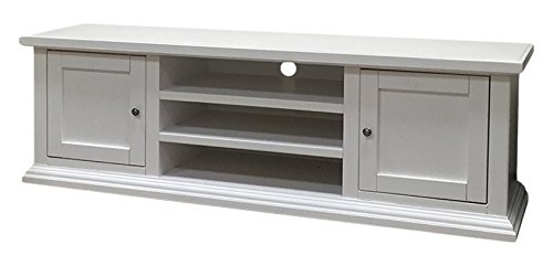 Pieffe Mobili Porta TV Mobile, Legno, Bianco